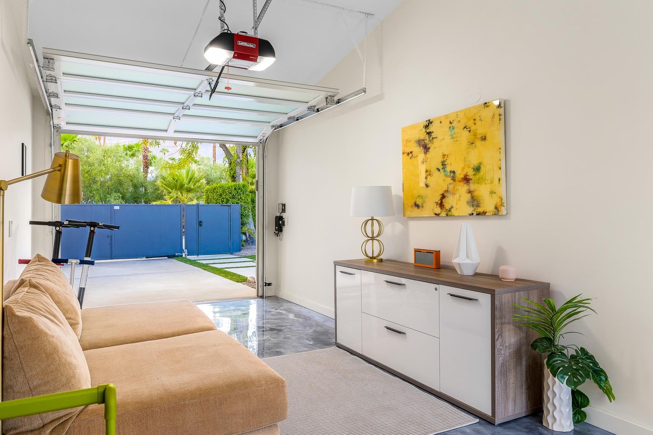 Converted den and playroom