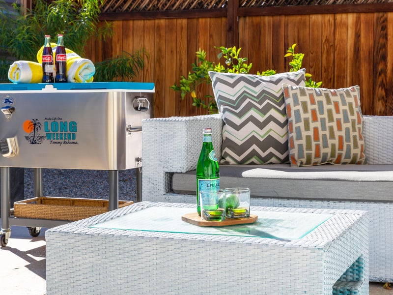 Enjoy a relaxing afternoon