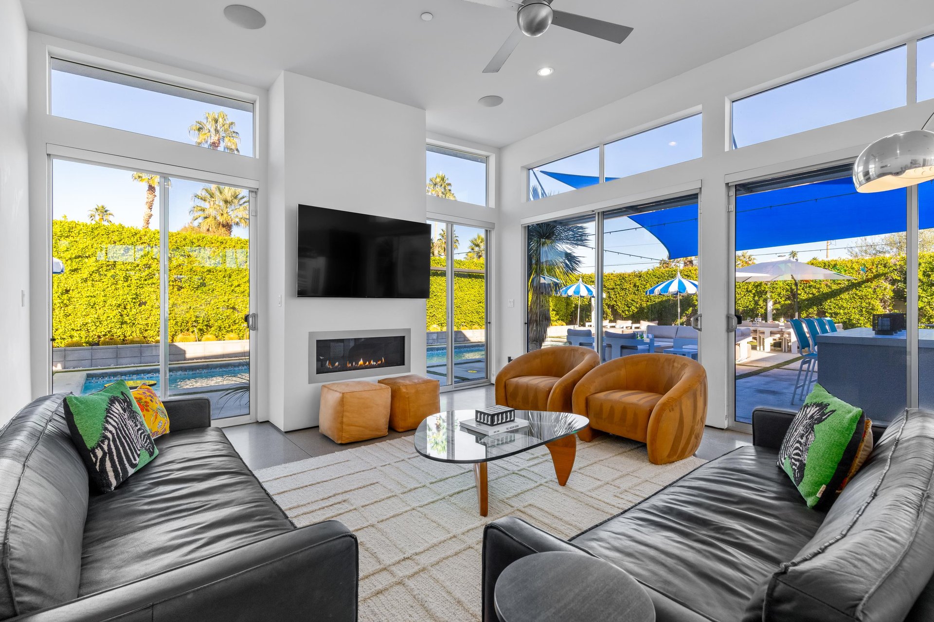 Unwind in the gorgeous living room