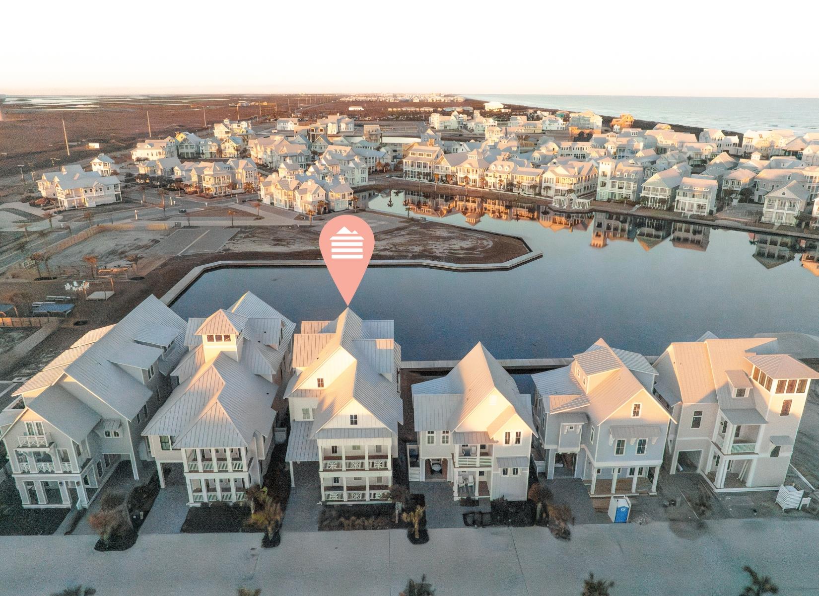 Aerial View, Location