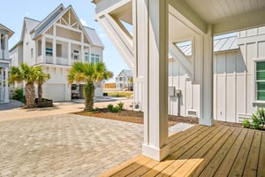 Back Porch and Driveway