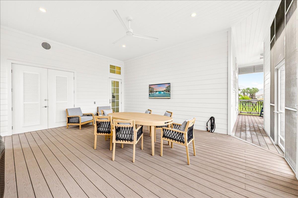 1st Floor, Back Porch