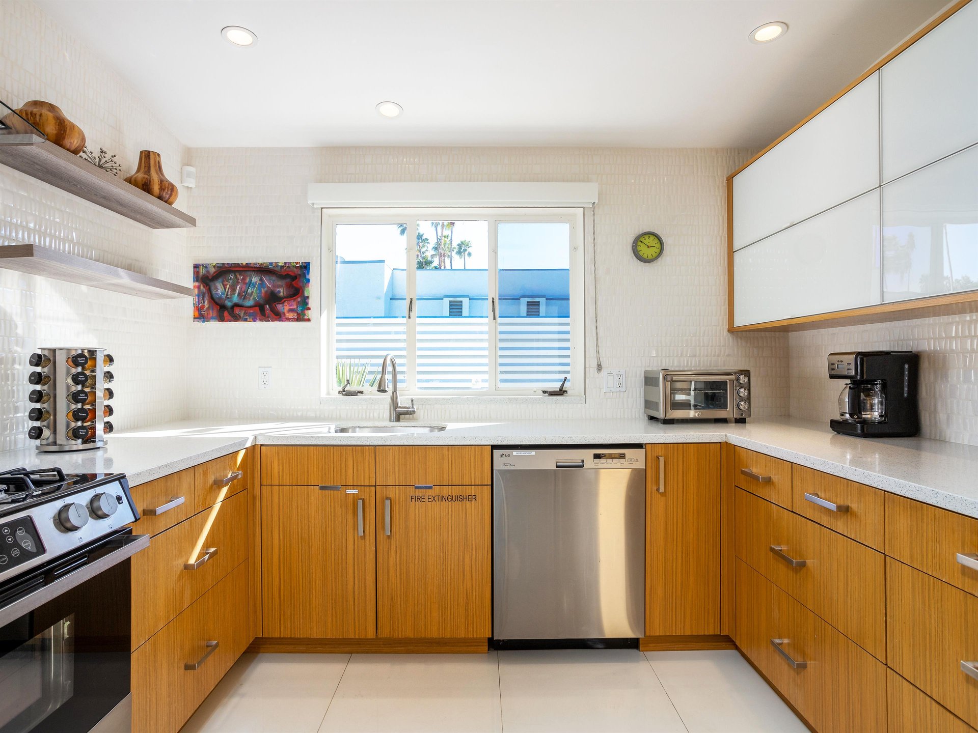 Plenty of natural light