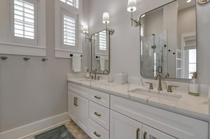 Double Vanity and Ample Storage