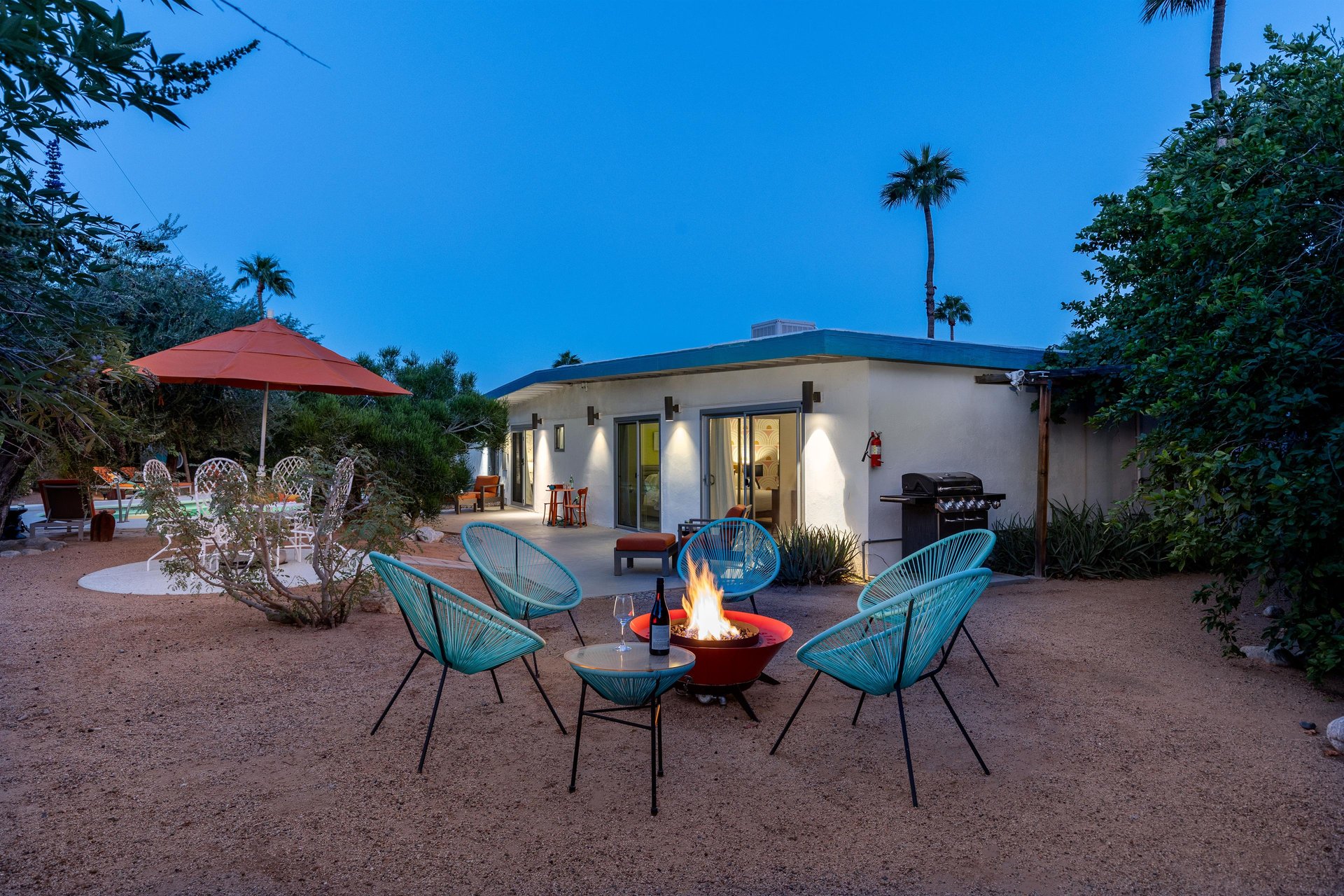 Catch up with old friends around the fire