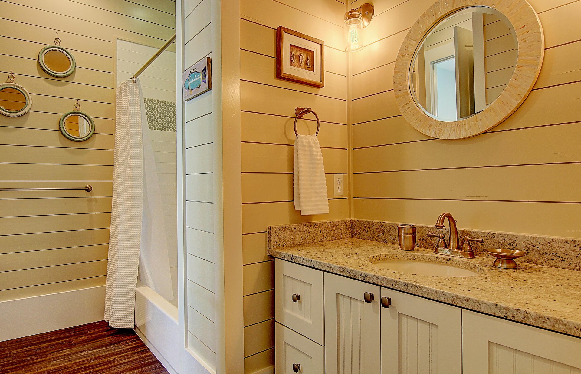 Queen Bathroom, Serving Queen Bedroom  Bunk Area, 1st Floor