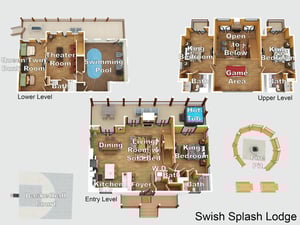 Swish Splash Lodge Floor Plan