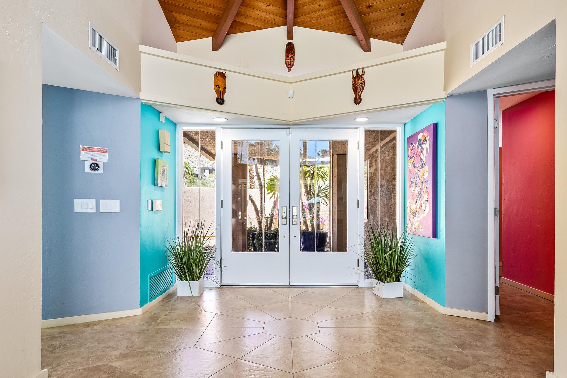 Tons of windows to let the natural light pour in