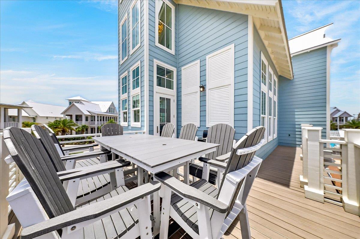 Balcony off Living Room, 2nd Floor
