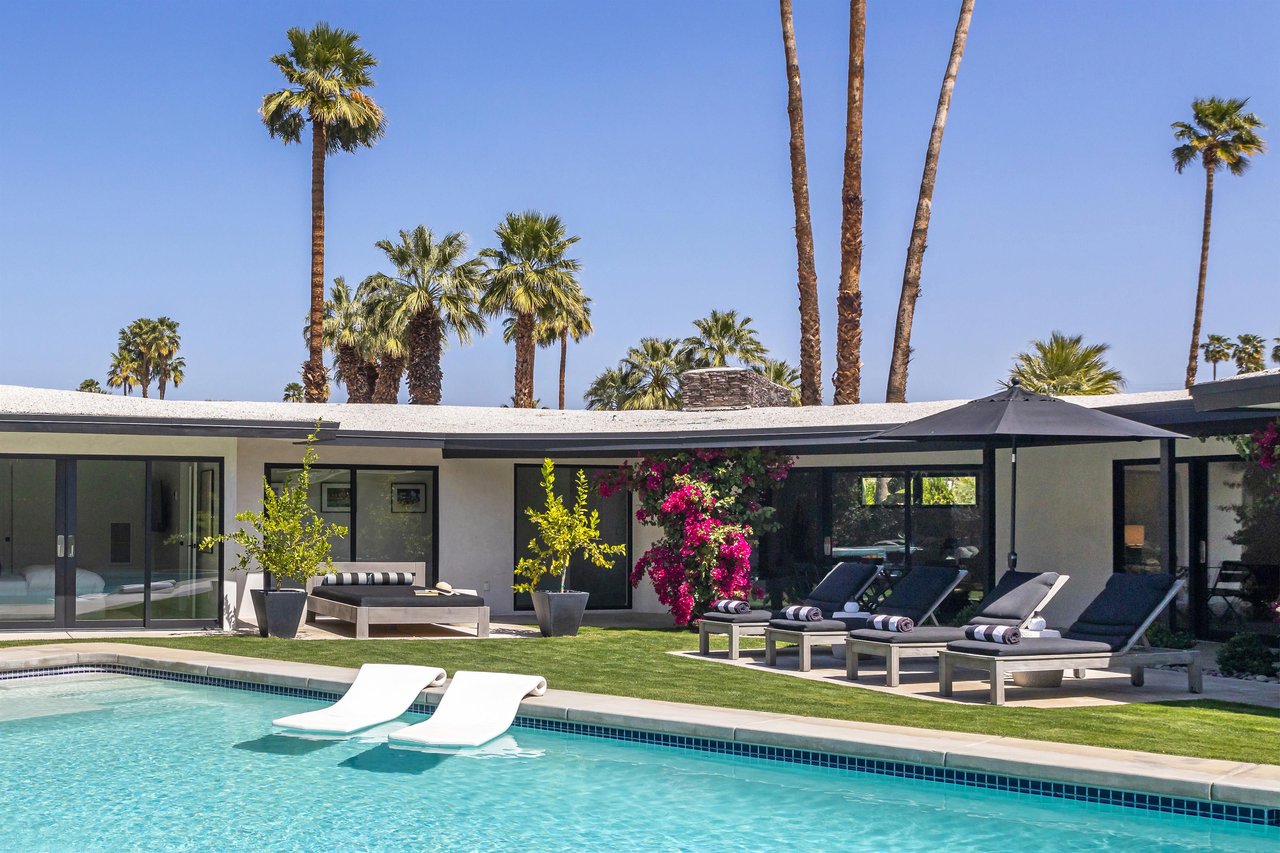 Dive into the pool at any time of the day or night