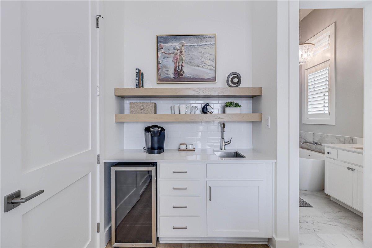 Primary King Bedroom Beverage Bar, 1st Floor