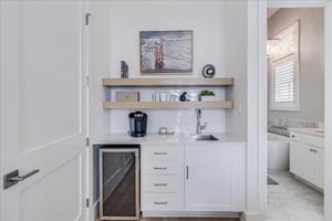 Primary King Bedroom Beverage Bar, 1st Floor