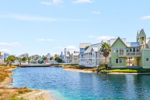 Lake View From The Back of The Home