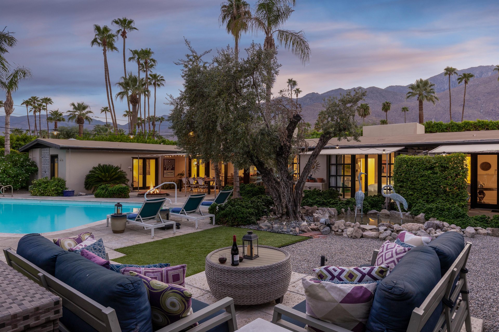 Stunning and private backyard