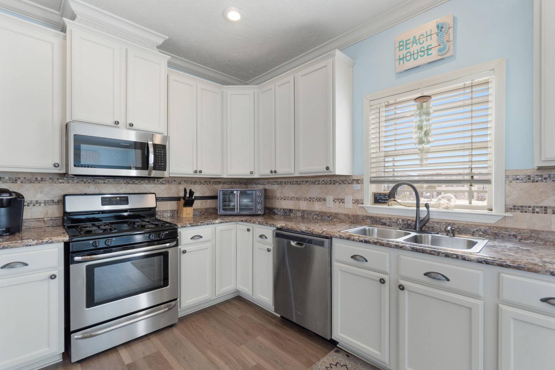 Kitchen With Gas Stove