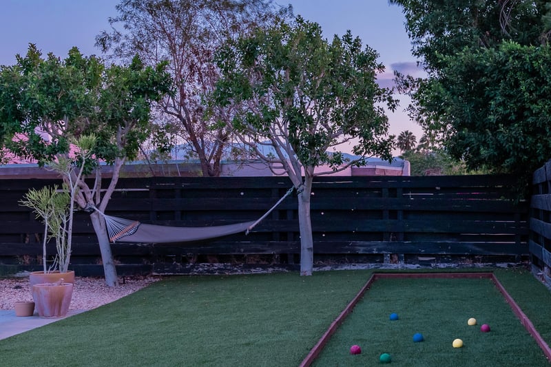 Chill out in the hammock