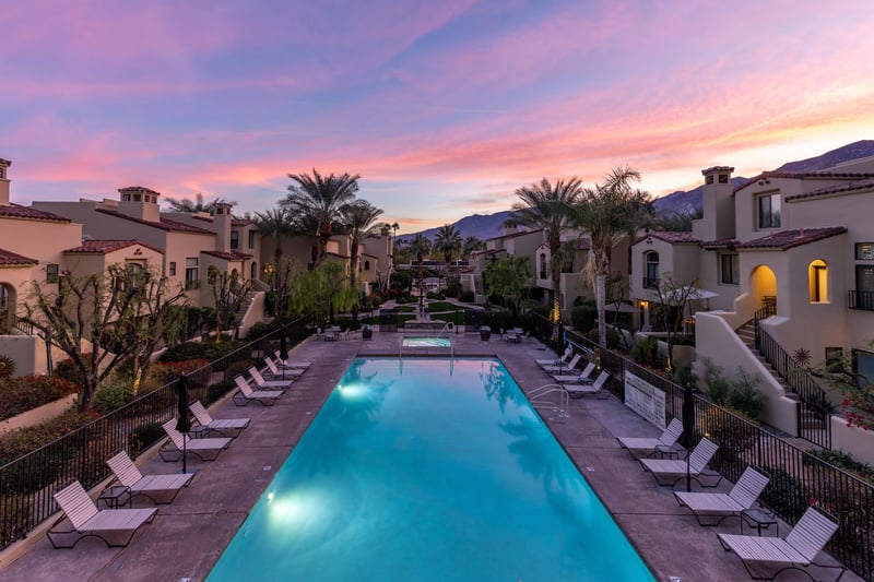 Stunning Palm Springs sunsets