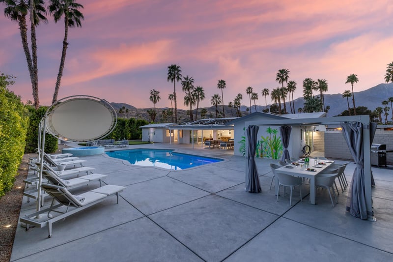 Gorgeous sunsets await at The Encanto House