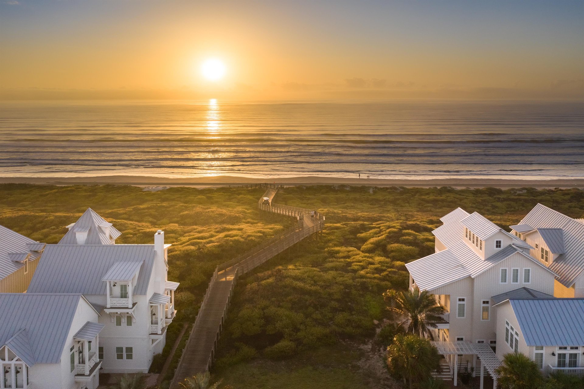 Sunrise View Over The Gulf