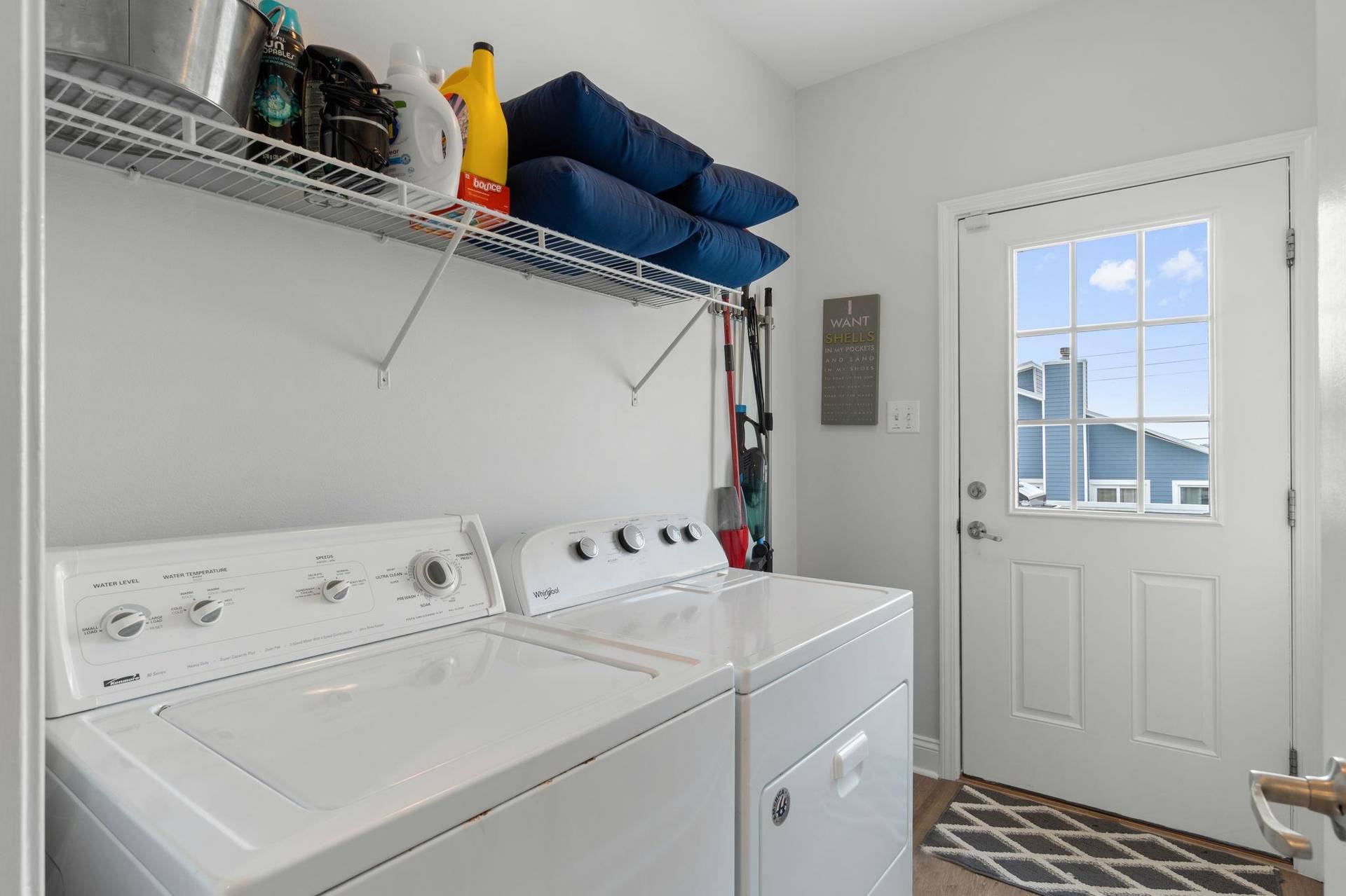 Wash Room Off Kitchen