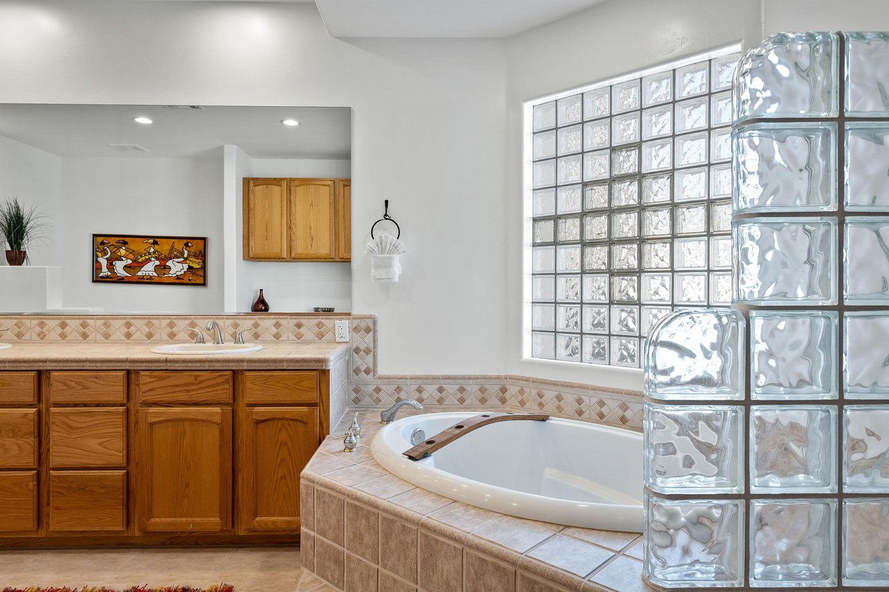 Soak in the tub
