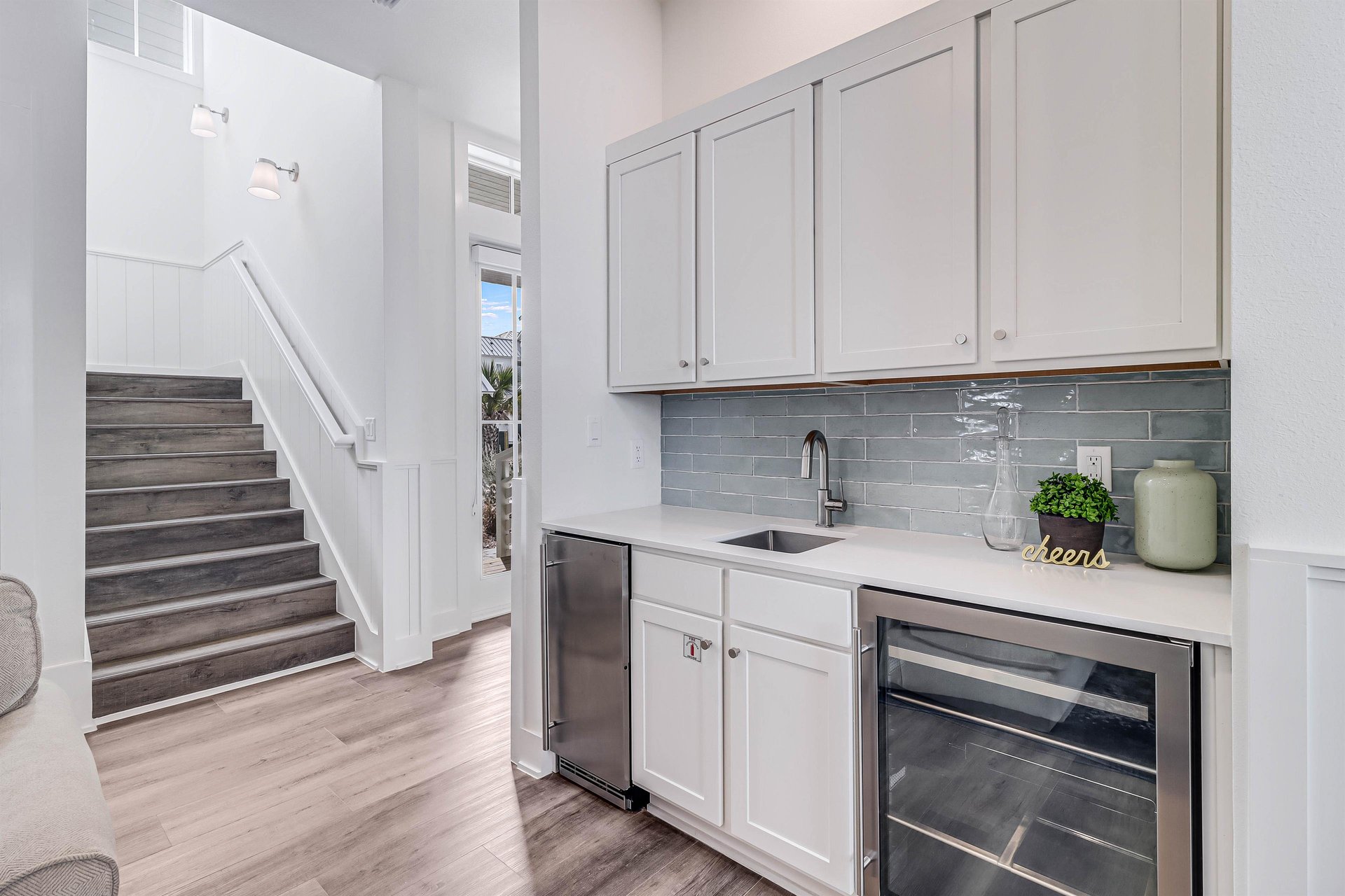 Second Living Room Wet Bar, 1st Floor