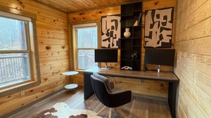 Work from Home at Flashy Splashy Landscape