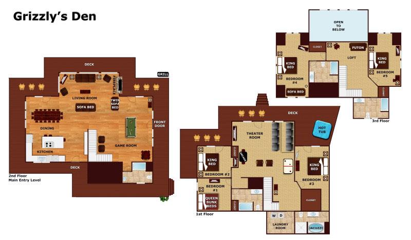Grizzlys Den floor plan