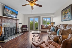 Living Room Fireplace Area