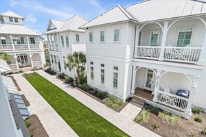 Courtyard From Balcony