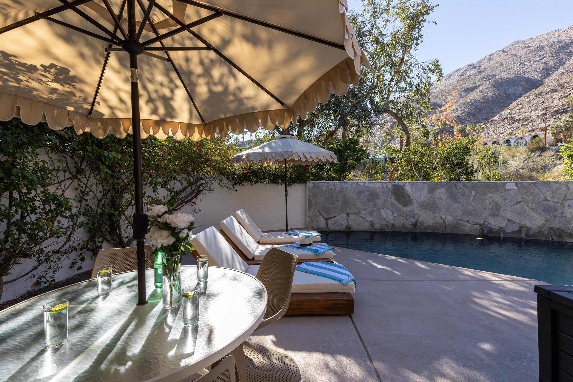 Relax by the pool