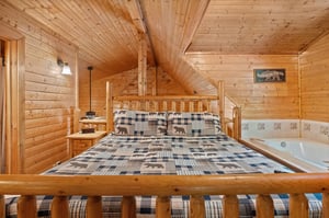 king bed