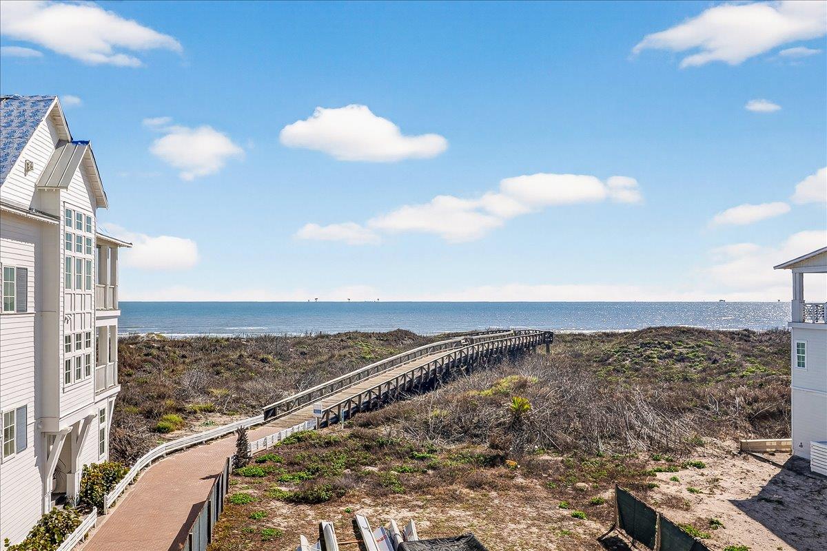 Gulf Facing Balcony off Kitchen