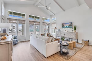 Living Area with Queen Sleeper Sofa, 1st Floor