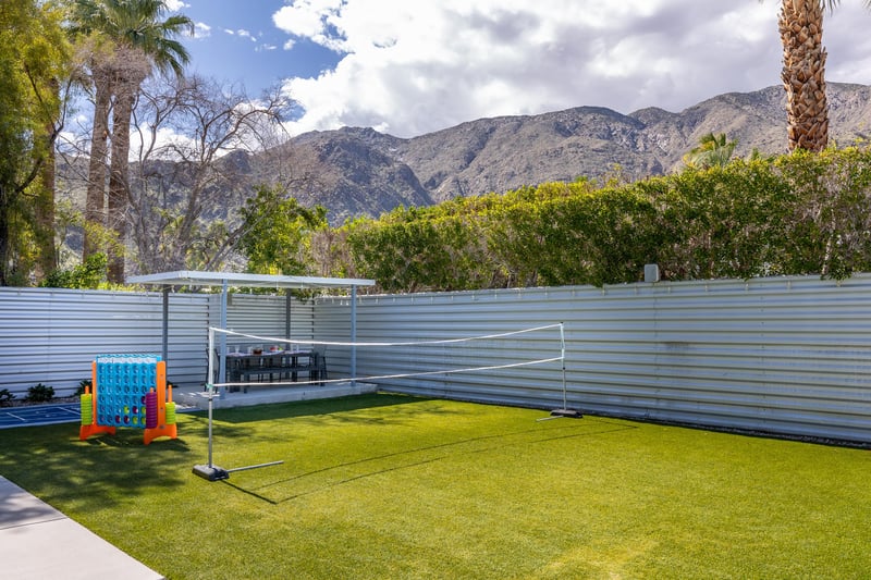 Play a game of volleyball