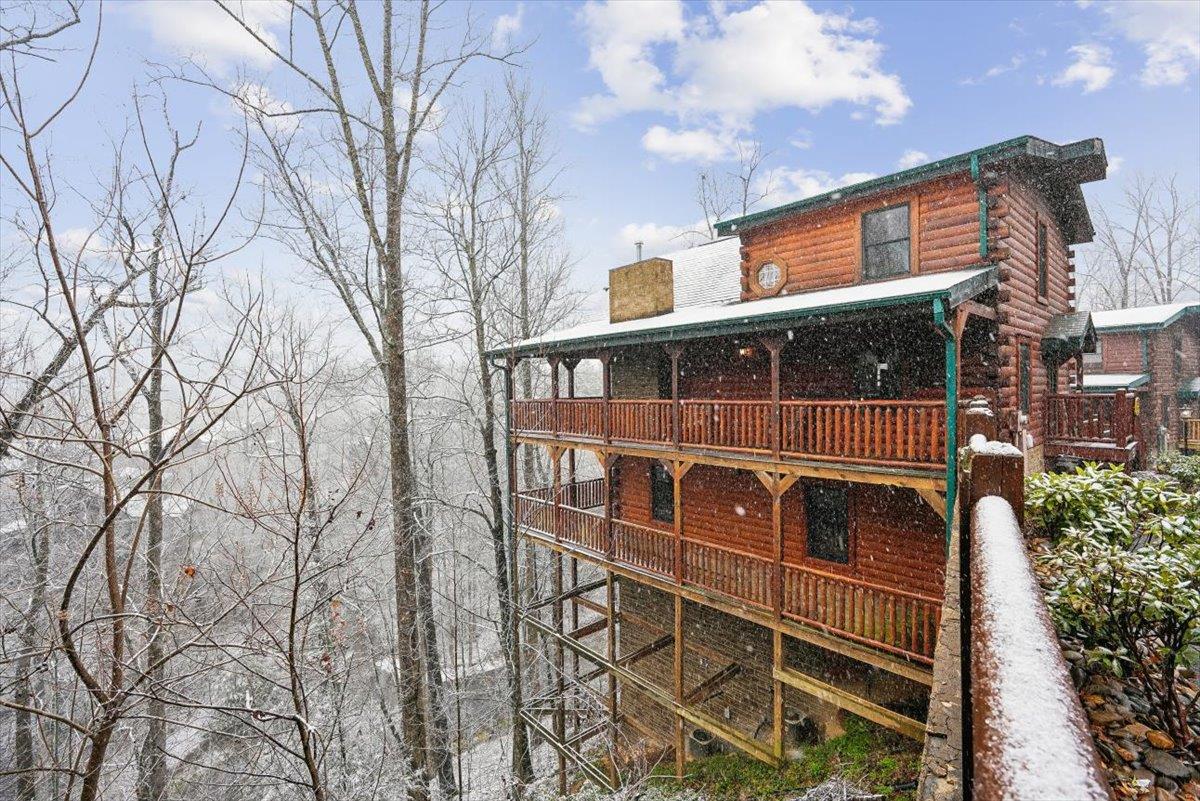 02Side Elevation in the snow