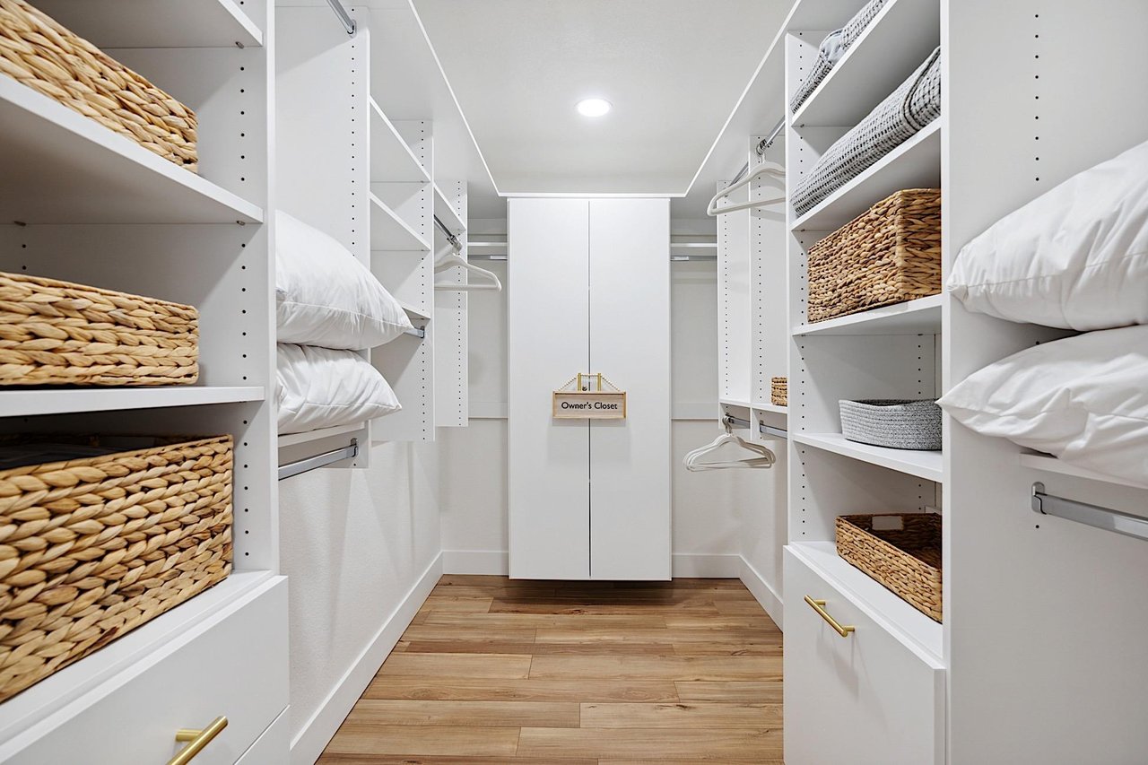 Master closet