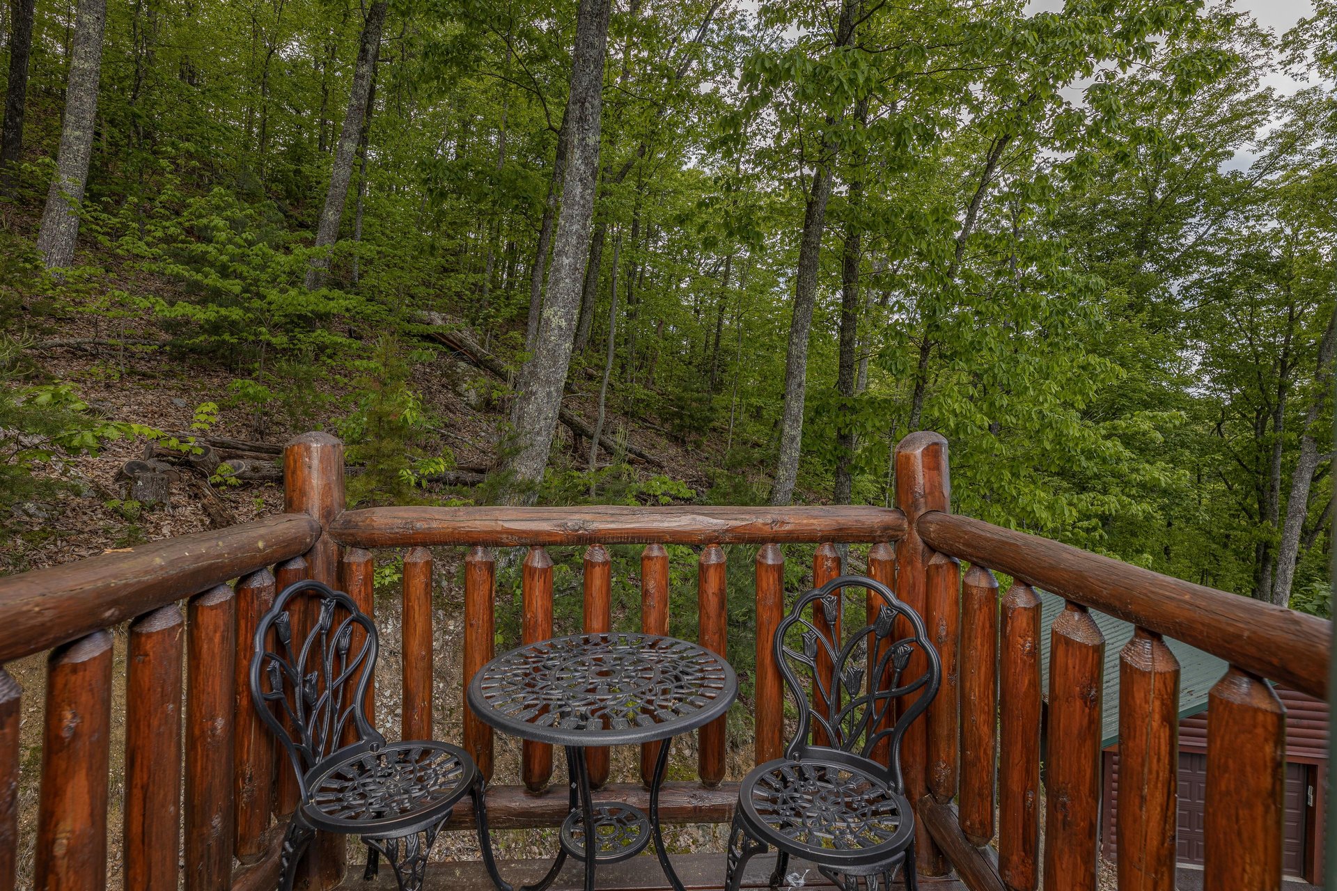 Deck table and chairs