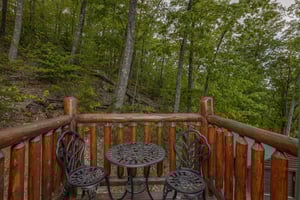 Deck table and chairs