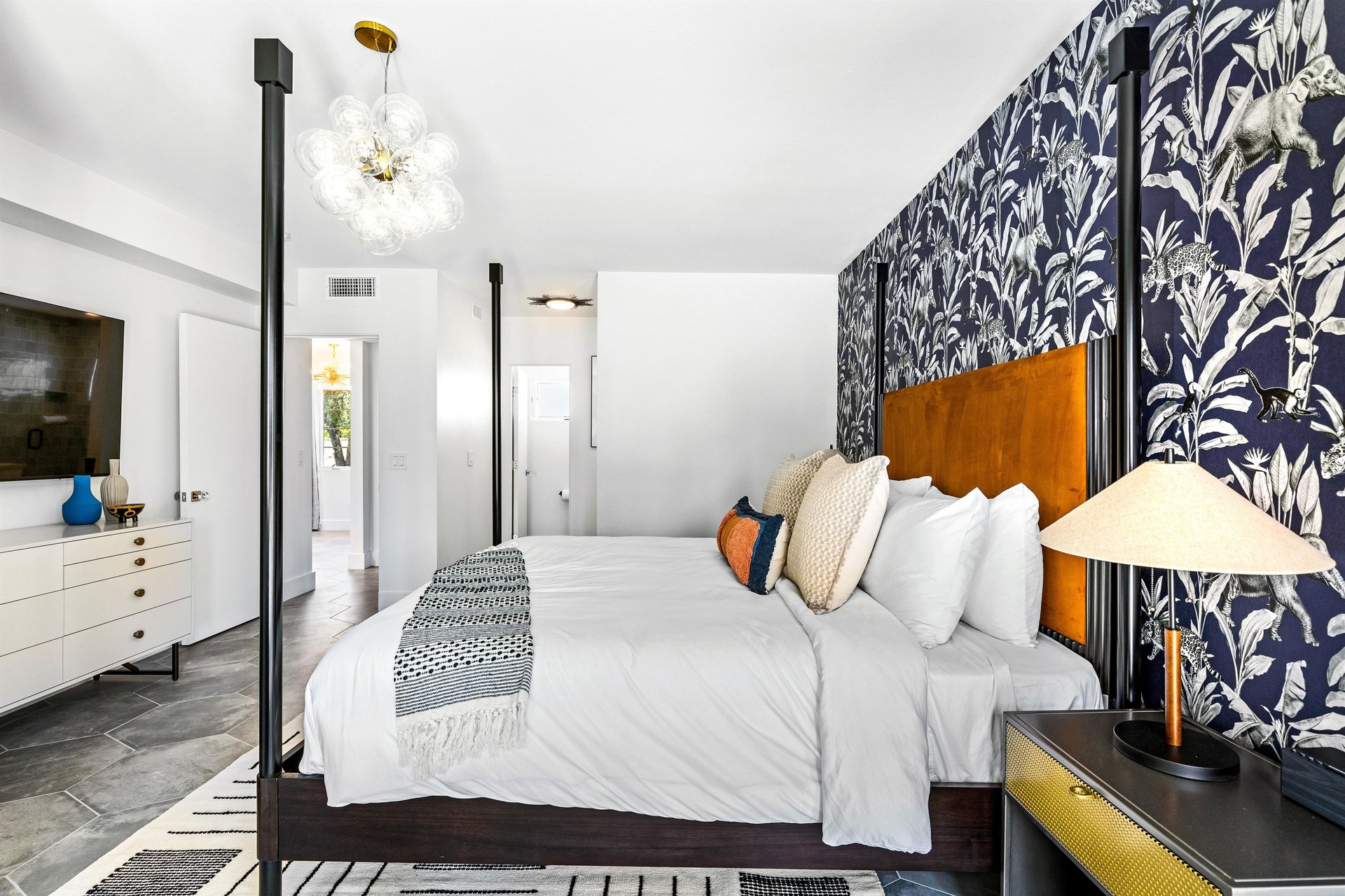 Hotel quality mattresses in every room