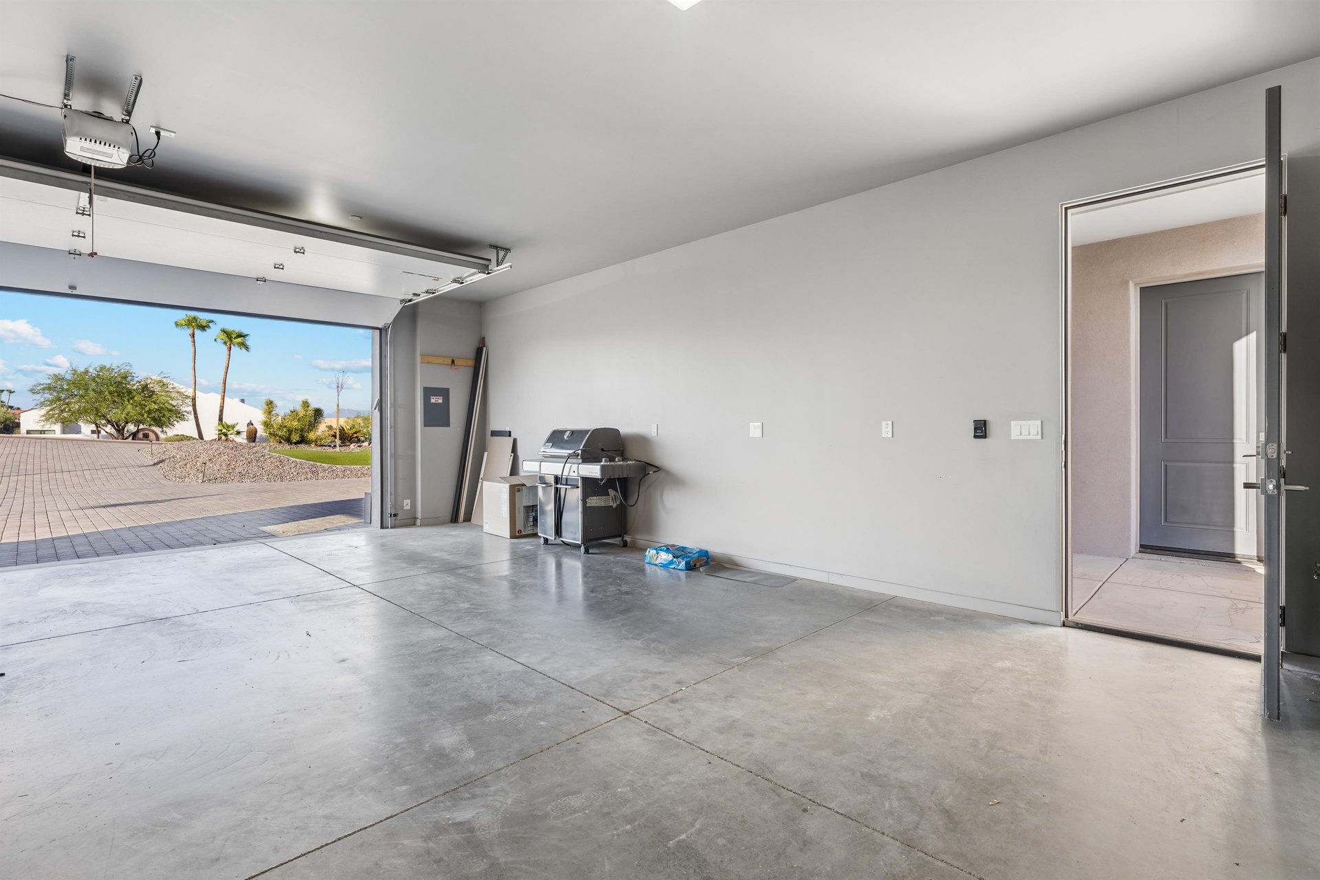 Parking space for 1 car. Additional parking space in driveway.