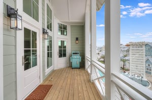 Grilling Balcony With Gulf and Pool Views, 3rd Floor