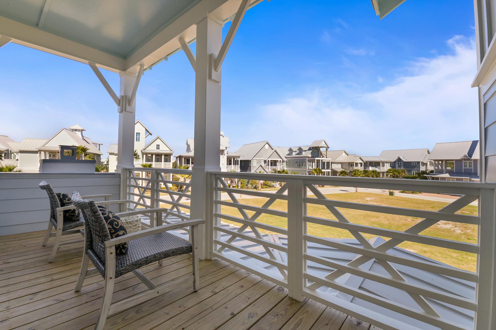 Attached Primary Balcony