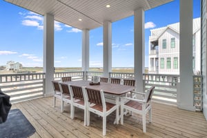 Grill and Seating Area, 2nd Floor Balcony