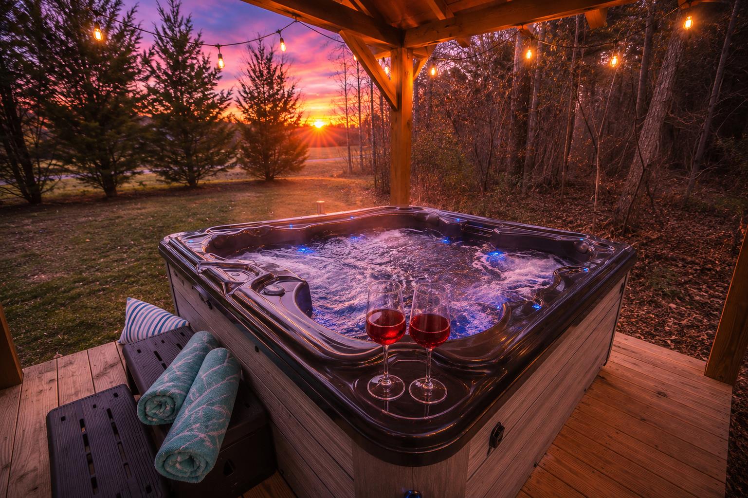 Twilight Hot tub
