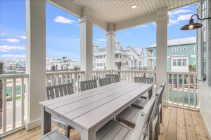 Dining Balcony in Front, 2nd Floor