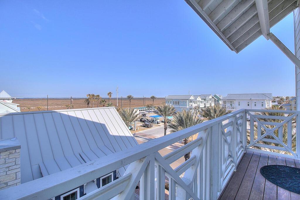 Side Balcony View, 3rd Floor