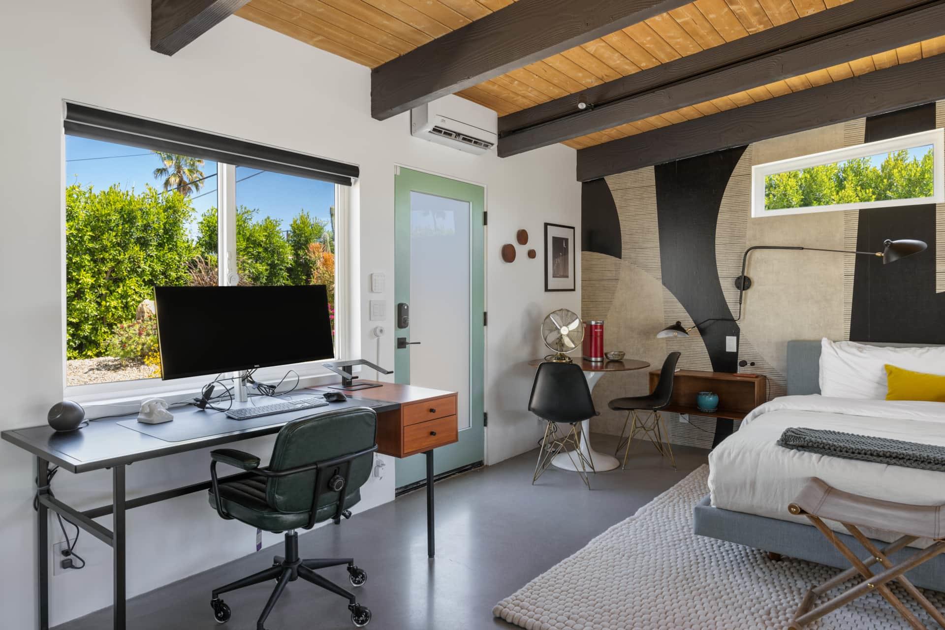 Primary Bedroom  Space for the last minute work call