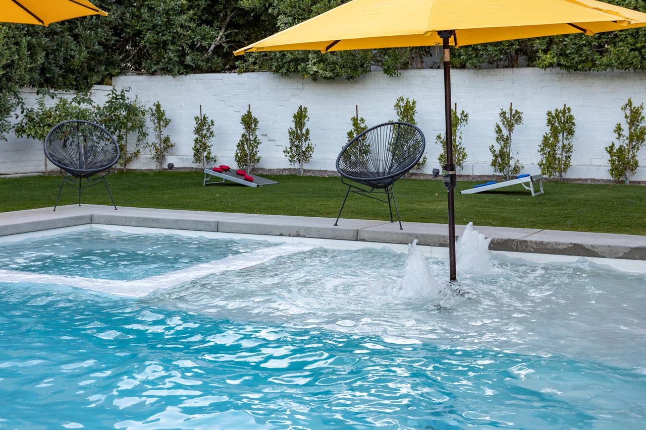 Lovely yellow umbrella