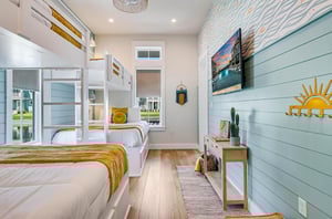 Bunk Room wTwo TwinQueen, 1st Floor